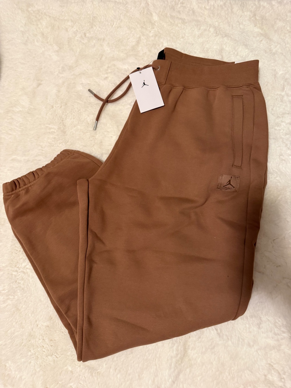 Jordan Men's Brown Cargo Jogger Sweatpants